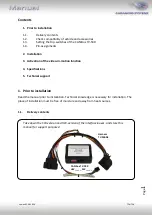 Предварительный просмотр 2 страницы Caraudio-Systems CI-TF-NTG6 Manual