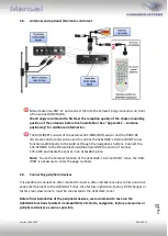 Предварительный просмотр 9 страницы Caraudio-Systems dvbLOGiC DVB-E65-TV Manual