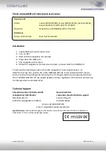 Preview for 2 page of Caraudio-Systems OBD-ASK-CDC Series Manual