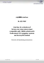 Caraudio-Systems r.LiNK-Interface Manual preview