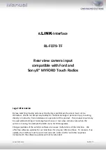 Caraudio-Systems r.LiNK RL-FD79-TF Manual предпросмотр