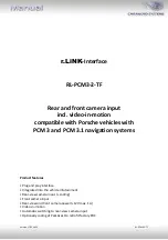 Caraudio-Systems r.LiNK RL-PCM3-2-TF Manual предпросмотр