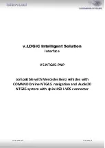 Предварительный просмотр 1 страницы Caraudio-Systems v.LOGiC Intelligent Solution V5-NTG45 Manual