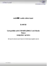 Предварительный просмотр 1 страницы Caraudio-Systems z.LiNK ZL-MFD2 Quick Start Manual