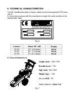 Предварительный просмотр 11 страницы Caravaggi 20 SP Use And Maintenance Instruction Manual