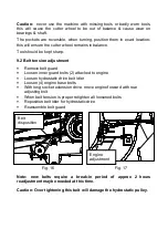 Предварительный просмотр 20 страницы Caravaggi 20 SP Use And Maintenance Instruction Manual