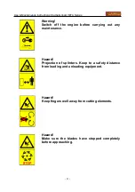 Предварительный просмотр 4 страницы Caravaggi MTC Use And Maintenance Instruction Manual