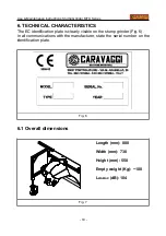 Предварительный просмотр 10 страницы Caravaggi MTC Use And Maintenance Instruction Manual