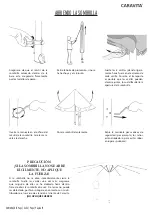 Preview for 19 page of CARAVITA SAMARA 2012 Handling Instructions Manual