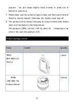 Preview for 42 page of Carax TPMS CRX-1002 Manual