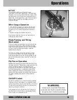 Preview for 18 page of Carba-Tec CTH-110L 1PH Owner'S Manual