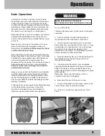 Preview for 22 page of Carba-Tec CTH-110L 1PH Owner'S Manual