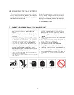 Preview for 5 page of Carbatec BS-X3452C Owner'S Manual