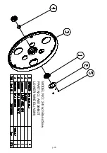 Предварительный просмотр 24 страницы Carbatec SBW-6300 Operation Manual