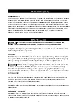 Preview for 17 page of Carbatec TH-B317P Owner'S Manual