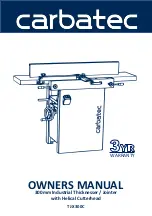 Предварительный просмотр 1 страницы Carbatec TJ-X300C Owner'S Manual