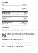 Preview for 7 page of Carbatec TS-C250H Owner'S Manual