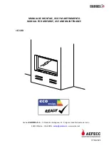 Preview for 1 page of CARBEL AEFECC G 100 Manual For Use And Maintenance