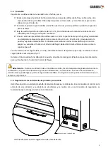 Preview for 9 page of CARBEL AEFECC G 100 Manual For Use And Maintenance