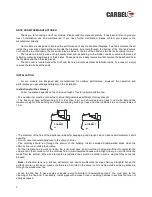 Предварительный просмотр 2 страницы CARBEL C-100 Plus Double-sided Instruction Manual