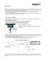 Предварительный просмотр 8 страницы CARBEL C-100 Plus Double-sided Instruction Manual