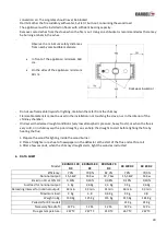 Preview for 30 page of CARBEL KRONOS 100 DC Assembly, Use And Maintenance