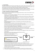Предварительный просмотр 9 страницы CARBEL ZEUS Usage And Maintenance Manual