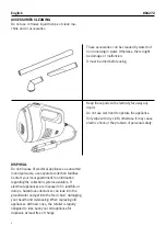 Preview for 8 page of Carbest 804272 User Instruction