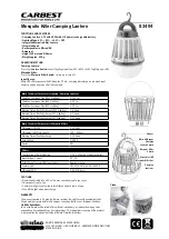 Preview for 2 page of Carbest 83494 Quick Start Manual