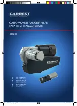 Предварительный просмотр 1 страницы Carbest 920209 User Instruction