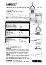 Preview for 1 page of Carbest CARBEST 930614 Manual