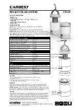 Preview for 2 page of Carbest CARBEST 930614 Manual