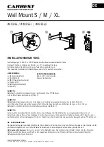 Preview for 1 page of Carbest Wall Mount S Mounting Instructions