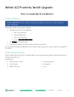 Preview for 5 page of Carbide 3D Shapeoko Proximity Switch Kit Assembly Manual