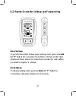 Preview for 21 page of Carbine 66CSR Owner'S Manual