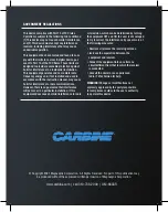 Preview for 28 page of Carbine 66CSR Owner'S Manual