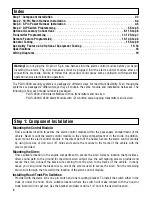 Preview for 2 page of Carbine PLUS-4500 User & Installation Manual