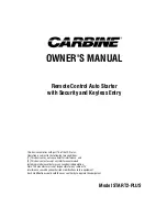 Carbine START2-PLUS Owner'S Manual preview