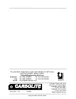 Предварительный просмотр 20 страницы Carbolite 3216 P1 Operating Instructions Manual