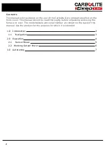 Предварительный просмотр 2 страницы Carbolite Gero 132 Installation, Operation And Maintenance Instructions