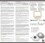 Preview for 1 page of Carbon Heater CH 230V Series Operating Instructions