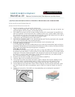 Предварительный просмотр 2 страницы Carbonheat Multiflex 20 Installation Instructions