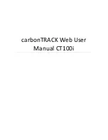 CarbonTrack CT100i User Manual preview