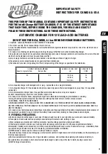 Preview for 3 page of CarCapsule INTELLI CHARGE TM560 Instructions For Use Manual