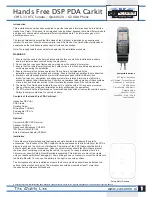 Preview for 1 page of Carcomm CHFS-33 HTC Sonata Installation Manual