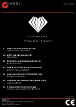 Cardi Diamond Pulse-Tech Safety And Users Manual предпросмотр