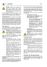 Preview for 20 page of Cardi Diamond Pulse-Tech Safety And Users Manual