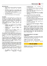 Preview for 19 page of Cardi DP2200 MA-16 Safety And Users Manual