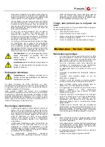 Preview for 25 page of Cardi DP2200 MA-16 Safety And Users Manual