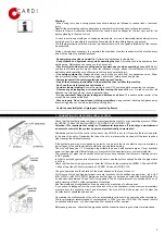 Предварительный просмотр 10 страницы Cardi HYDRO 1-100 Safety And Instruction Manual